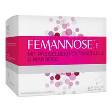 Abbildung: Femannose F Granulat Portionsbeutel 60 St, Granulat PZN 07152960 