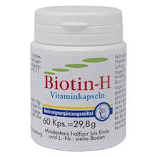 Abbildung: Biotin H Vitaminkapseln 60 St, Kapseln PZN 07153310 