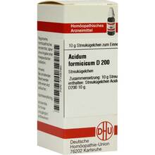 Abbildung: Acidum formicicum D 200 Globuli 10 g, Globuli PZN 07156780 