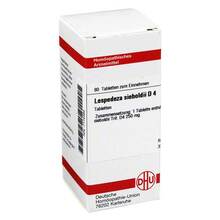 Abbildung: LESPEDEZA SIEBOLDII D 4 Tabletten 80 St, Tabletten PZN 07172365 