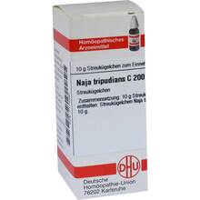 Abbildung: Naja tripudians C 200 Globuli 10 g, Globuli PZN 07174890 