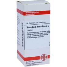 Abbildung: VANADIUM METALLICUM D 6 Tabletten 80 St, Tabletten PZN 07183009 