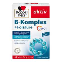 Abbildung: Doppelherz B-Komplex + Folsäure Tabletten 45 St, Tabletten PZN 07189437 