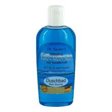 Abbildung: Totes Meer Salz Duschbad mit Sanddornöl 250 ml, Duschgel PZN 07192310 