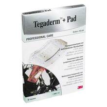 Abbildung: Tegaderm Plus Pad 9x15 cm Fertigverband 3589NP 5 St, Verband PZN 07194875 