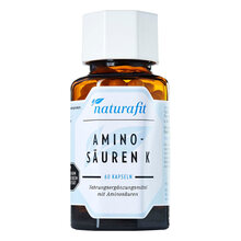 Abbildung: Naturafit Aminosäuren K Kapseln 60 St, Kapseln PZN 07198844 