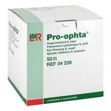 Abbildung: Pro-Ophta Augenverband S klein 50 St, Verband PZN 07202178 