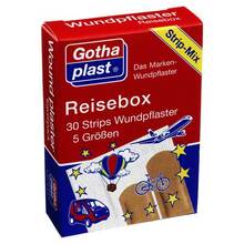 Abbildung: Gothaplast Wundpflaster Reisebox 1 St, Pflaster PZN 07229705 