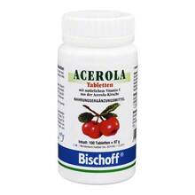 Abbildung: Acerola Vitamin C Tabletten 100 St, Tabletten PZN 07234043 