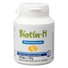 Abbildung: Biotin H Vitaminkapseln 120 St, Kapseln PZN 07245549 