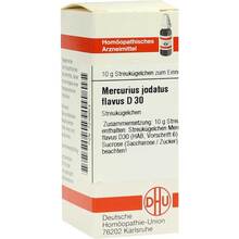 Abbildung: Mercurius Jodatus flavus D 30 Globuli 10 g, Globuli PZN 07248654 