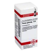 Abbildung: PANAX GINSENG D 6 Globuli 10 g, Globuli PZN 07249062 