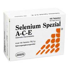 Abbildung: Selenium Spezial Ace Tabletten 180 St, Tabletten PZN 07267137 