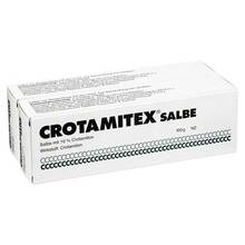 Abbildung: Crotamitex Salbe 2X100 g, Salbe PZN 07270145 