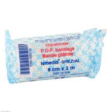 Abbildung: Gipsbinde Temedia spezial 8 cmx2 m 1 St, Binden PZN 07280758 
