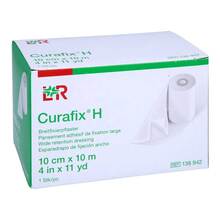 Abbildung: Curafix H Fixierpflaster 10 cmx10 m 1 St, Pflaster PZN 07299657 
