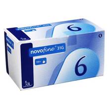 Abbildung: NOVOFINE Nadeln 0,25x6 mm 100 St, Kanüle PZN 07305949 