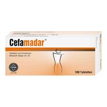 Abbildung: Cefamadar Tabletten 100 St, Tabletten PZN 07306995 