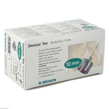 Abbildung: OMNICAN fine Pen Kanüle 29 G 0,33x12 mm 100 St, Kanüle PZN 07328488 