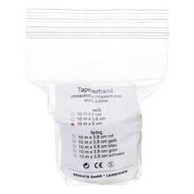 Abbildung: Tapeverband 5 cmx10 m weiß 1 St, Bandage PZN 07329163 