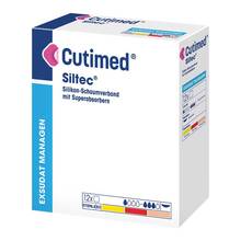 Abbildung: Cutimed Siltec Schaumverband 10x20 cm nicht haftend 12 St, Kompressen PZN 07337990 
