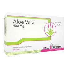Abbildung: Aloe Vera 400 mg Gph Kapseln 60 St, Kapseln PZN 07352593 