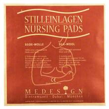 Abbildung: Stilleinlagen Seide / Wolle 2 St PZN 07367749 