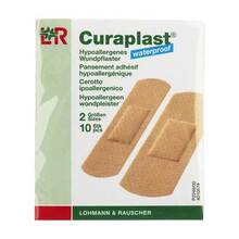 Abbildung: CURAPLAST Strips wasserfest sortiert 10 St, Pflaster PZN 07378569 