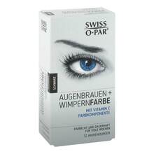 Abbildung: Augenbrauen + Wimpernfarbe Set schwarz Swiss O-Par 1 P PZN 07392345 