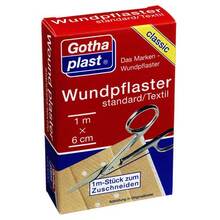 Abbildung: Gothaplast Wundpflaster standard 6 cmx1 m 1 St, Pflaster PZN 07393089 