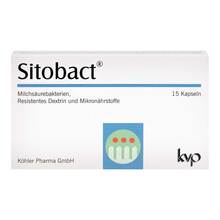 Abbildung: Sitobact Kapseln 15 St, Kapseln PZN 07396739 