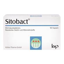 Abbildung: Sitobact Kapseln 90 St, Kapseln PZN 07396751 
