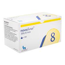 Abbildung: NOVOFINE Nadeln 0,30x8 mm 100 St, Kanüle PZN 07408566 