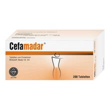 Abbildung: Cefamadar Tabletten 200 St, Tabletten PZN 07423867 