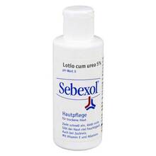 Abbildung: Sebexol Lotio cum urea 5% 50 ml, Emulsion PZN 07436479 