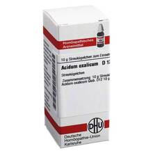 Abbildung: ACIDUM OXALICUM D 12 Globuli 10 g, Globuli PZN 07454052 