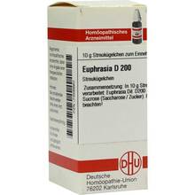 Abbildung: EUPHRASIA D 200 Globuli 10 g, Globuli PZN 07456660 