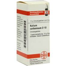 Abbildung: Kalium carbonicum D 10 Globuli 10 g, Globuli PZN 07457547 