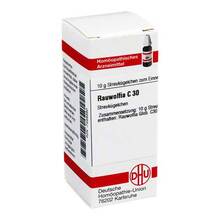 Abbildung: RAUWOLFIA C 30 Globuli 10 g, Globuli PZN 07459380 