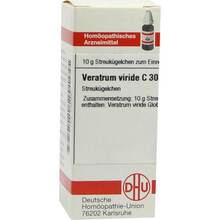 Abbildung: VERATRUM VIRIDE C 30 Globuli 10 g, Globuli PZN 07460561 