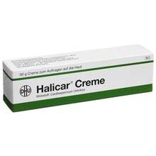 Abbildung: Halicar Creme 50 g, Creme PZN 07511815 