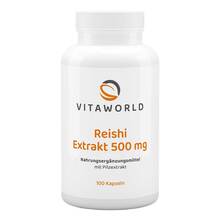 Abbildung: Reishi Extrakt 500 mg Kapseln 100 St, Kapseln PZN 07518119 