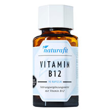 Abbildung: Naturafit Vitamin B12 Kapseln 90 St, Kapseln PZN 07530095 