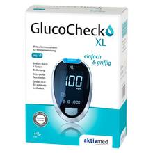 Abbildung: Glucocheck XL Blutzuckermessgerät Set mg / dl 1 St PZN 07543502 