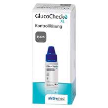Abbildung: GLUCOCHECK XL Kontrolllösung hoch 4 ml, Flüssigkeit PZN 07543577 