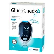 Abbildung: Glucocheck XL Blutzuckermessgerät Set mmol / l 1 St PZN 07544312 