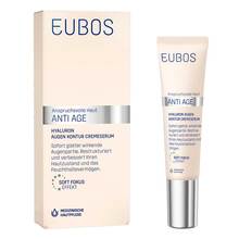 Abbildung: Eubos Sensitive Hyaluron Augen Kontur Cremeserum 15 ml, Creme PZN 07564102 