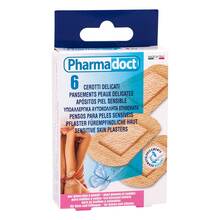 Abbildung: Pflaster hypoallergen 2 Größ.für Knie + Ellenbogen 6 St, Pflaster PZN 07566064 