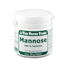 Abbildung: Mannose 100% rein Pulver 50 g, Pulver PZN 07572372 