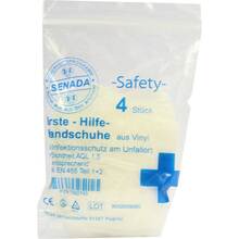 Abbildung: SENADA Handschuhe Safty 4 St, Handschuhe PZN 07582749 